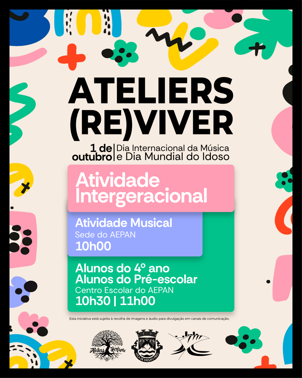 Ateliers (Re)viver | Atividade intergeracional