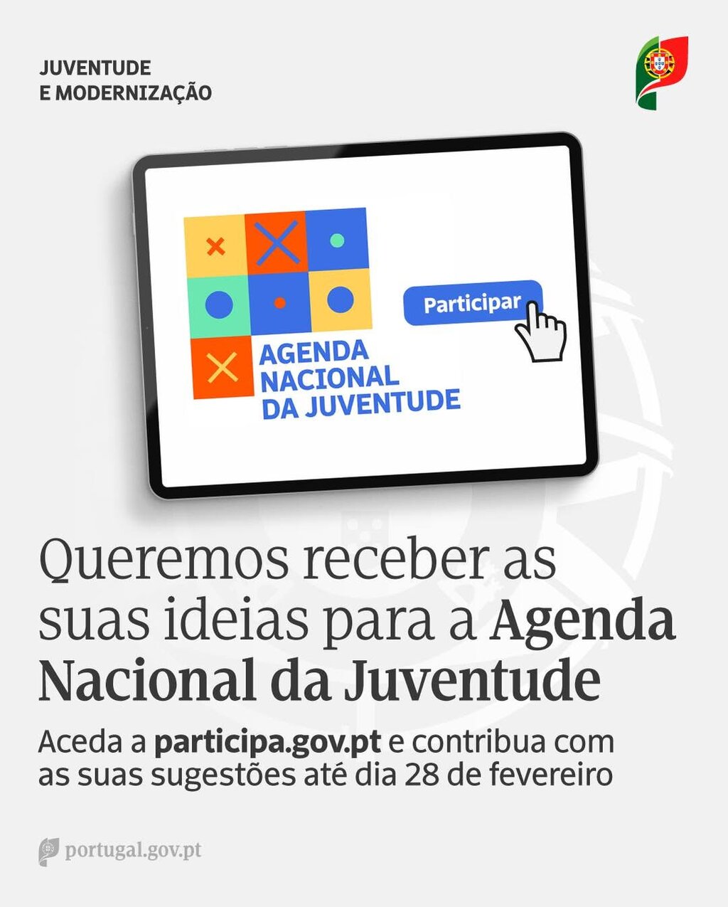 Agenda Nacional da Juventude | Participa!